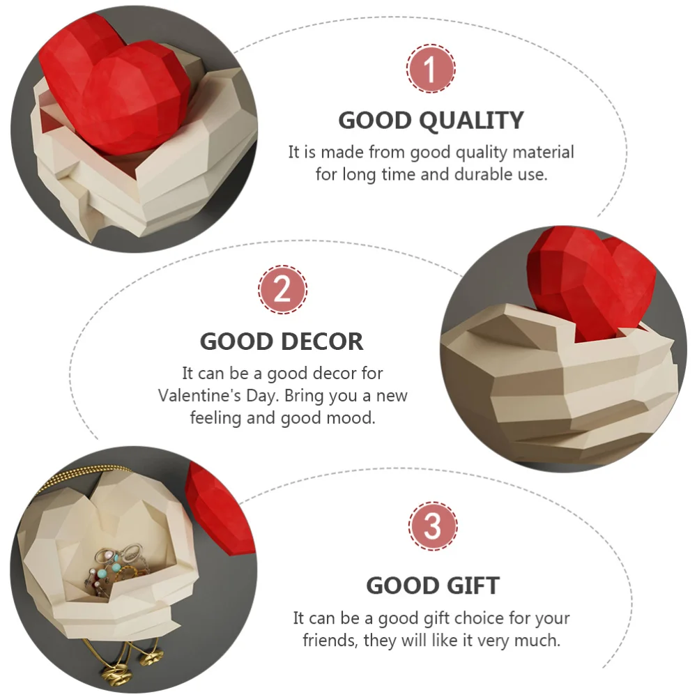 

1 Set Holding Heart Wall Decor Wall Hanging Decor Valentine's Day DIY Ornament
