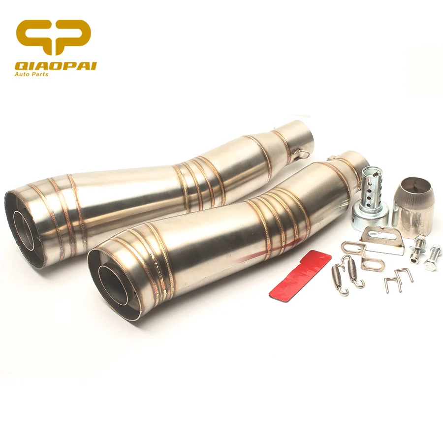 

Motorcycle Exhaust Muffler GP Moto Escape S type DB Killer 410mm 370mm For Yamaha R1 R3 YZF1 YZF6 CB400 Ninja250 400 750 GSXR