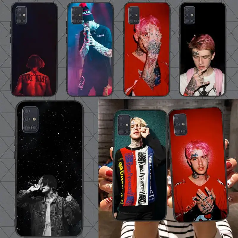 

Lil Peep Phone Case For Samsung A02 A20 A30 A31 A32 A40 A50 A51 A52 A70 A71 A72 A80 A91 TPU cover