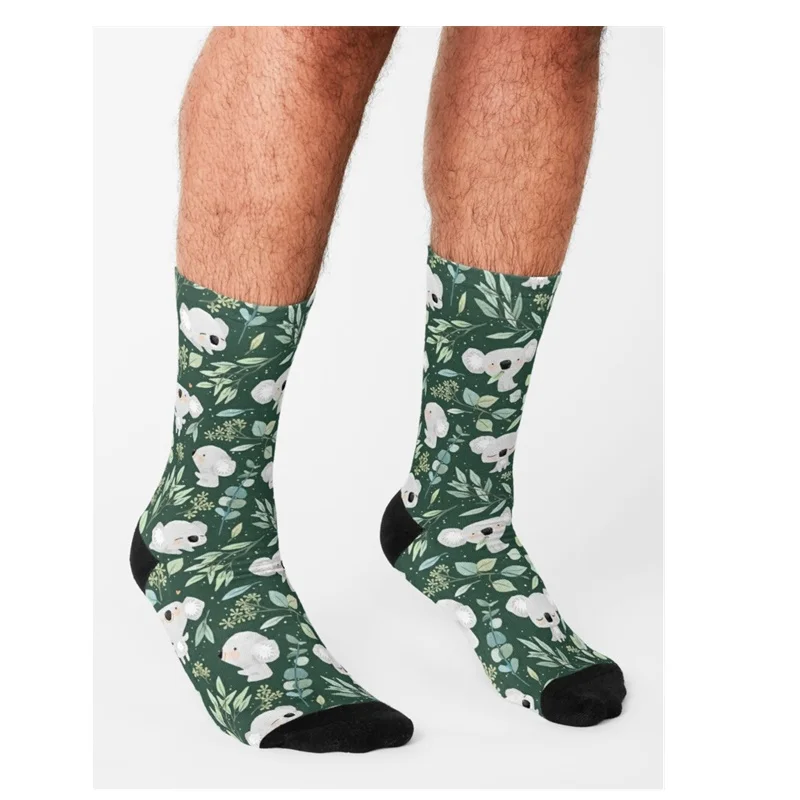 

2021 Men Socks printed graffiti fun cute penguin Socks Novelty pattern Fashion with personalized collocation Casual