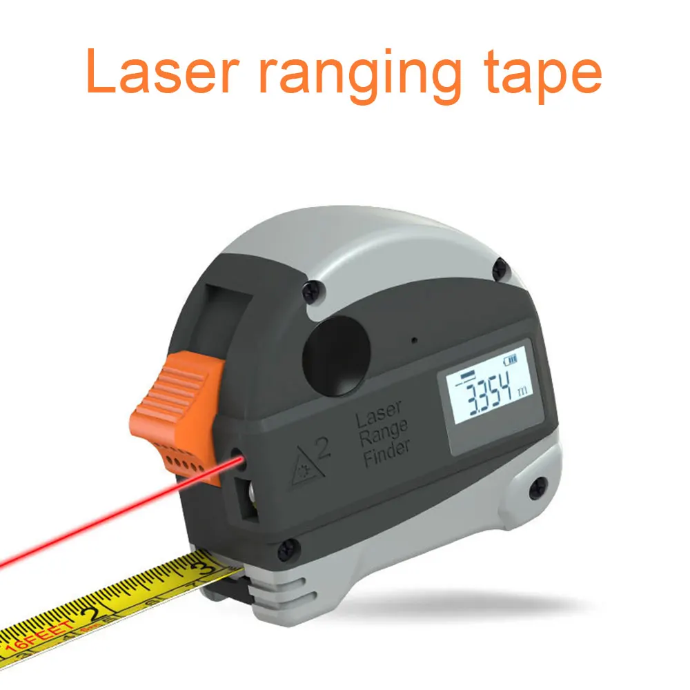 30M/40M Laser Level Distance Meter LCD Digital Infrared Range Finder 5M Tape Measuring Device Rangefinder Construction Gauging |