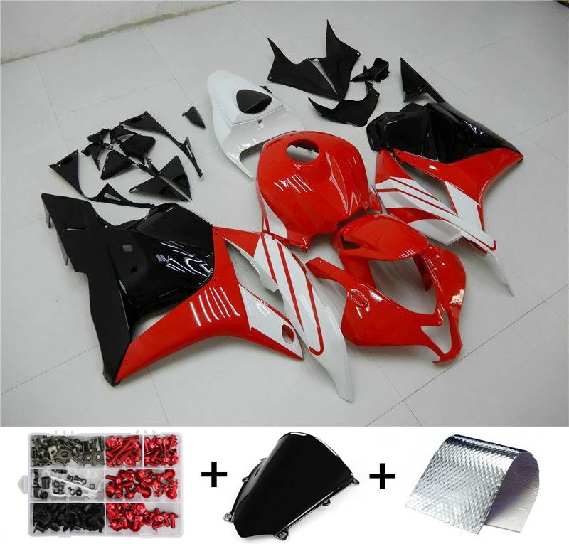 

Artudatech ABS Injection Mold Bodywork Full Fairing Kit For Honda CBR600RR 2009 2010 2011 2012 Red White CBR 600 RR