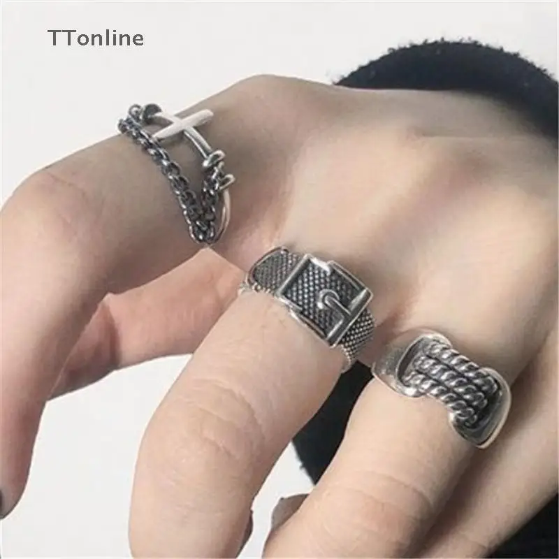 Кольцо с крестом регулируемые кольца модные взрывные для женщин мужчин вечерние