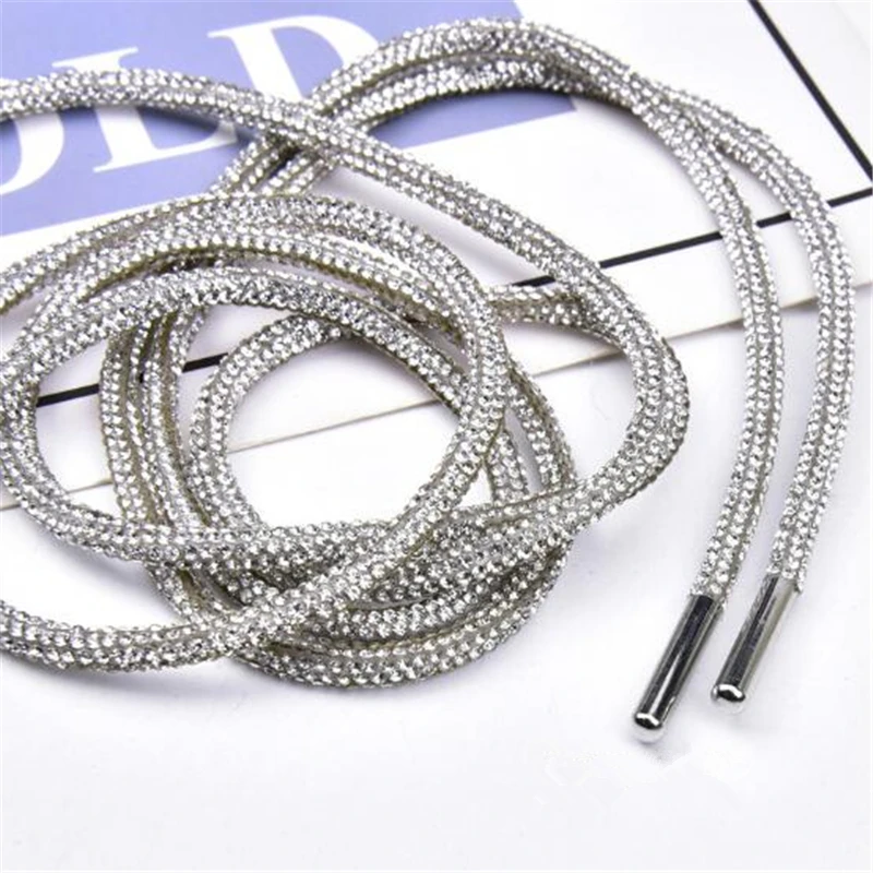 Круглая стразы резиновый шланг алмазная труба обрезка ювелирных изделий шнурок