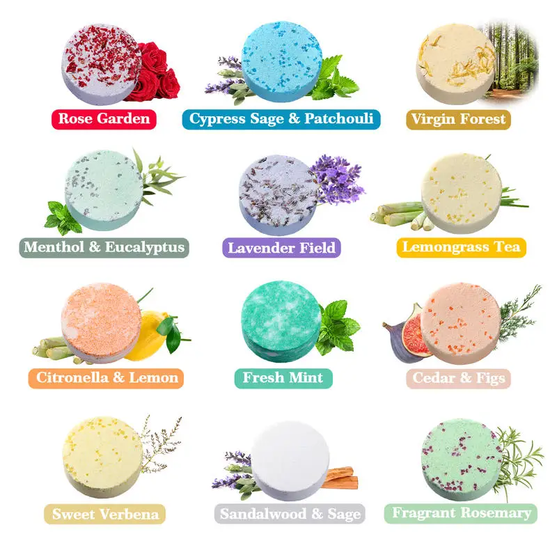 Lagunamoon таблетки для ванны с розовой лавандой средство ухода за кожей| |