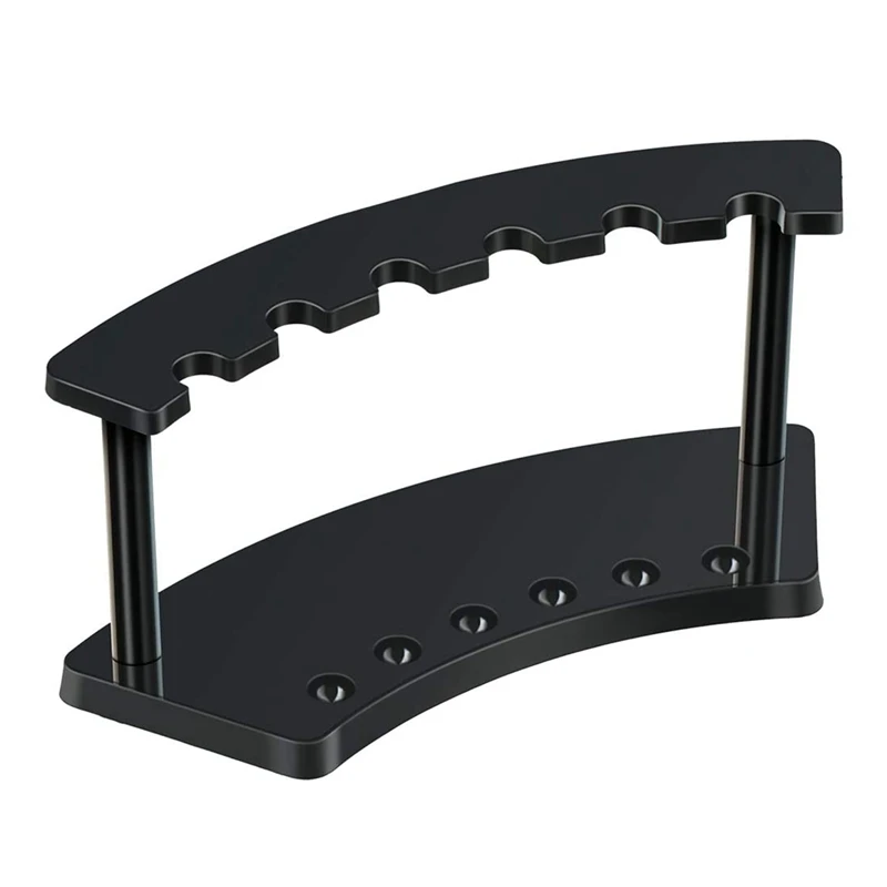 

Set of 4 Pen Holder 6-Slots Pen Display Stand Nail/Makeup/Art Brush Rack Organizer Holder for Homes