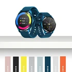 Силиконовый ремешок для Ticwatch Pro 2020 4G Correa для Samsung Galaxy Watch 3 45 мм41 мм смарт-браслет спортивные сменный Браслет