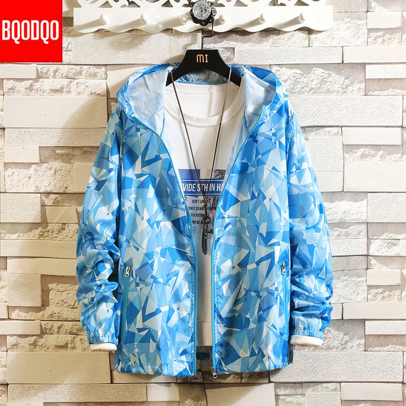 Камуфляжный принт уличная куртка пальто для мужчин Осенняя мешковатая дышащая