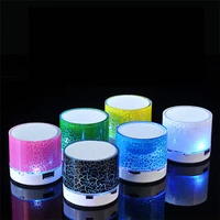 mini wireless speaker with led light colored flash handsfree wireless speakers type bluetooth version waterproof pmpo control