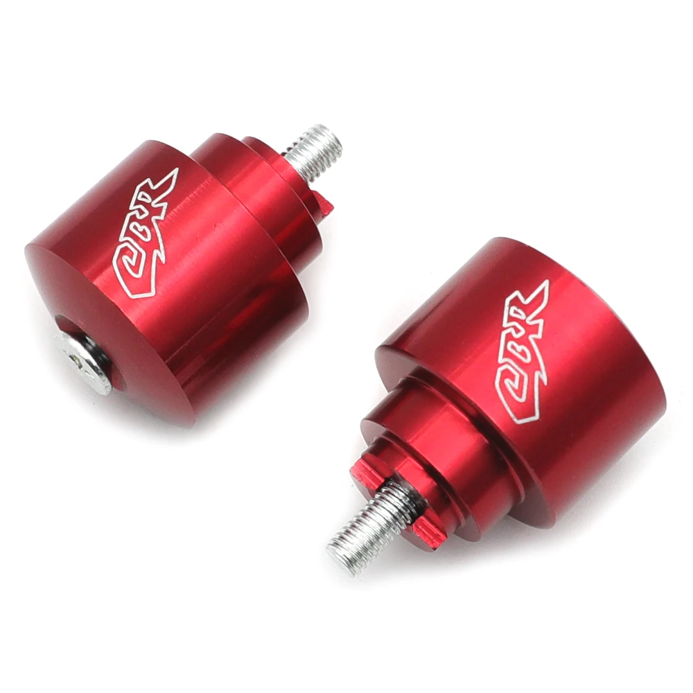 Фото Красные наконечники руля для Honda Cbr 600 900 929 954 1000 Rr F4I F4 1100-1986, запчасти для мотоцикла, бесплатная доставка №2