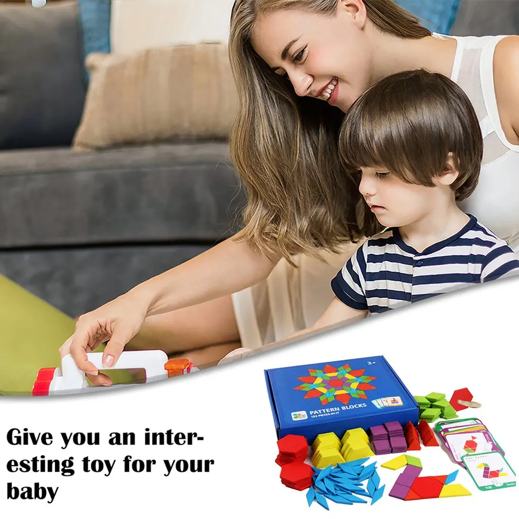 

155 Pieces Of Wooden Creative Puzzle Children's Early Education Jigsaw Puzzle Toy Montessori Toy