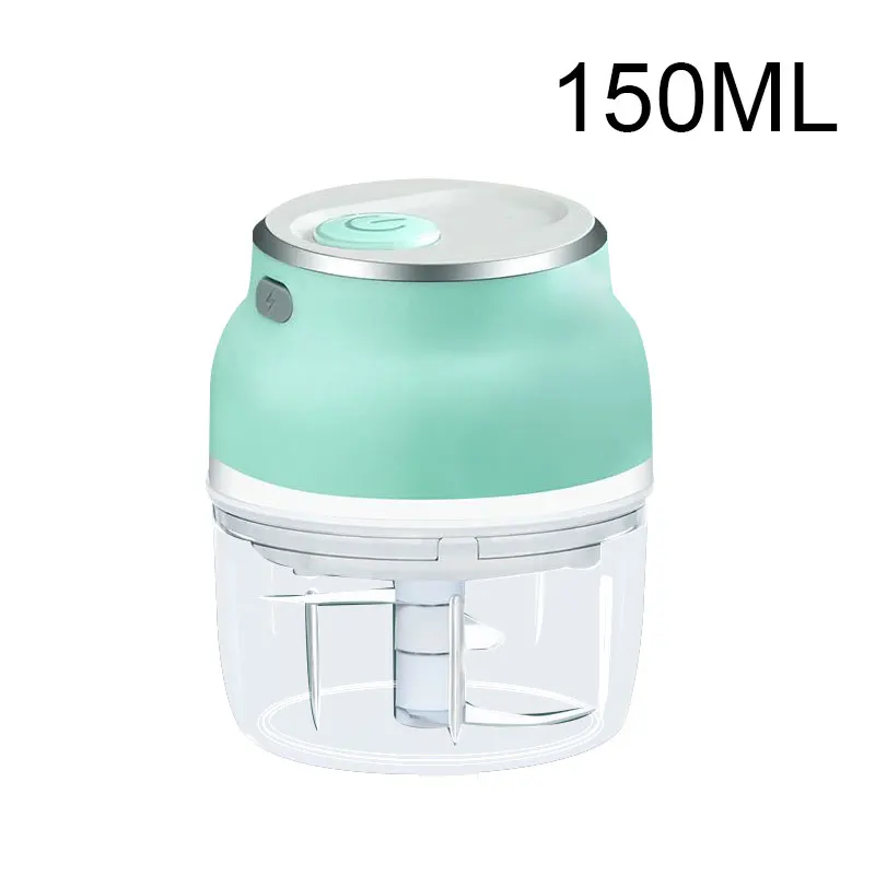

Electric Mini Garlic Chopper Vegetable Food Mincer USB Rechargeable for Home _WK