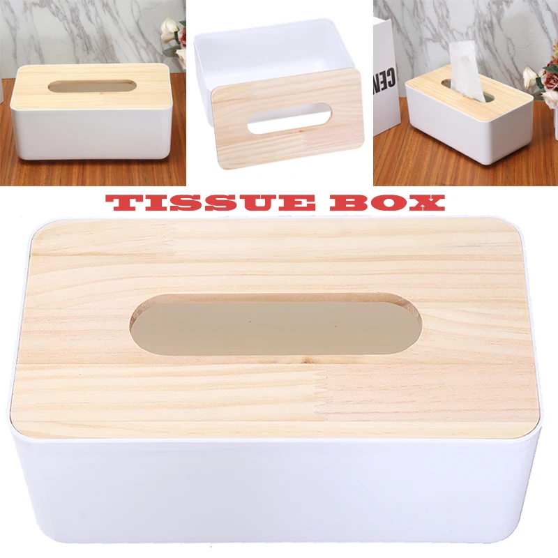 

Контейнер для салфеток, деревянное покрытие, тип сиденья, Современная емкость для салфеток, держатель для салфеток, коробка для хранения са...