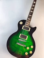 high quality guitar mahogany body rosewood fingerboard shiny green environmentally friendly paint free shipping