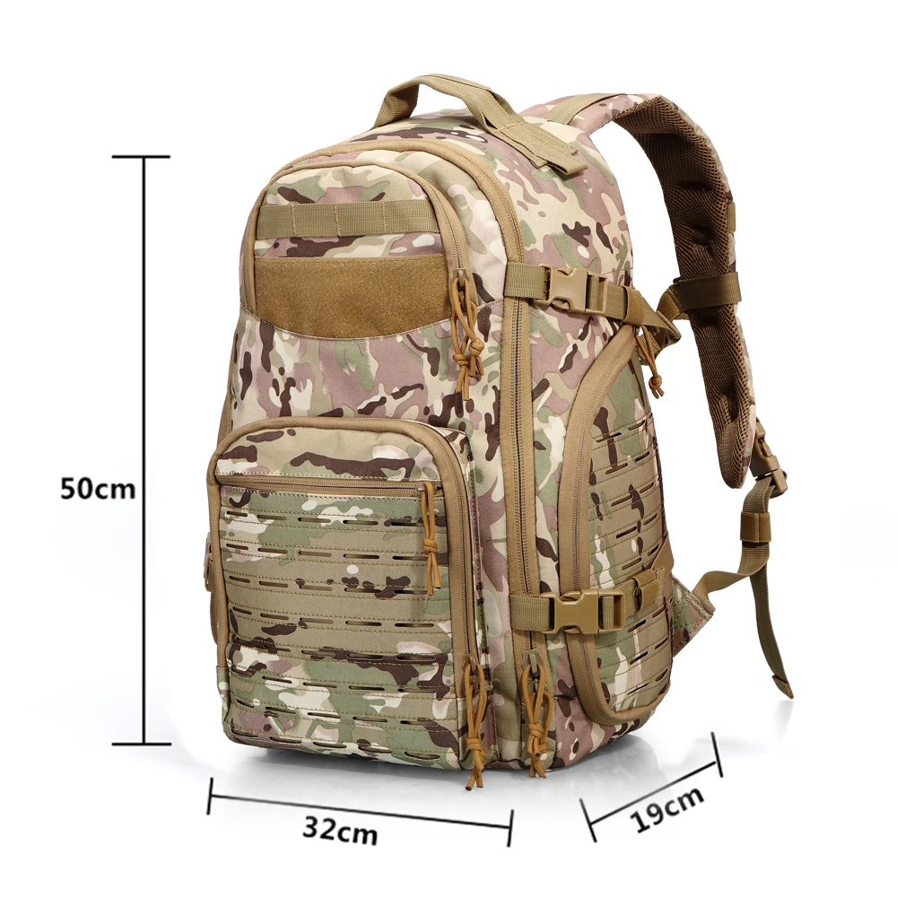Тактический Военный Армейский Molle Рюкзак 1000d Сумка Камуфляж Туристический Спортивный Походный охота плечо Мужские