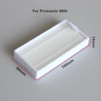 effective cleaning unit 100 50 14 mm hepa filter for proscenic pro koko smart 680t vacuum cleaner parts