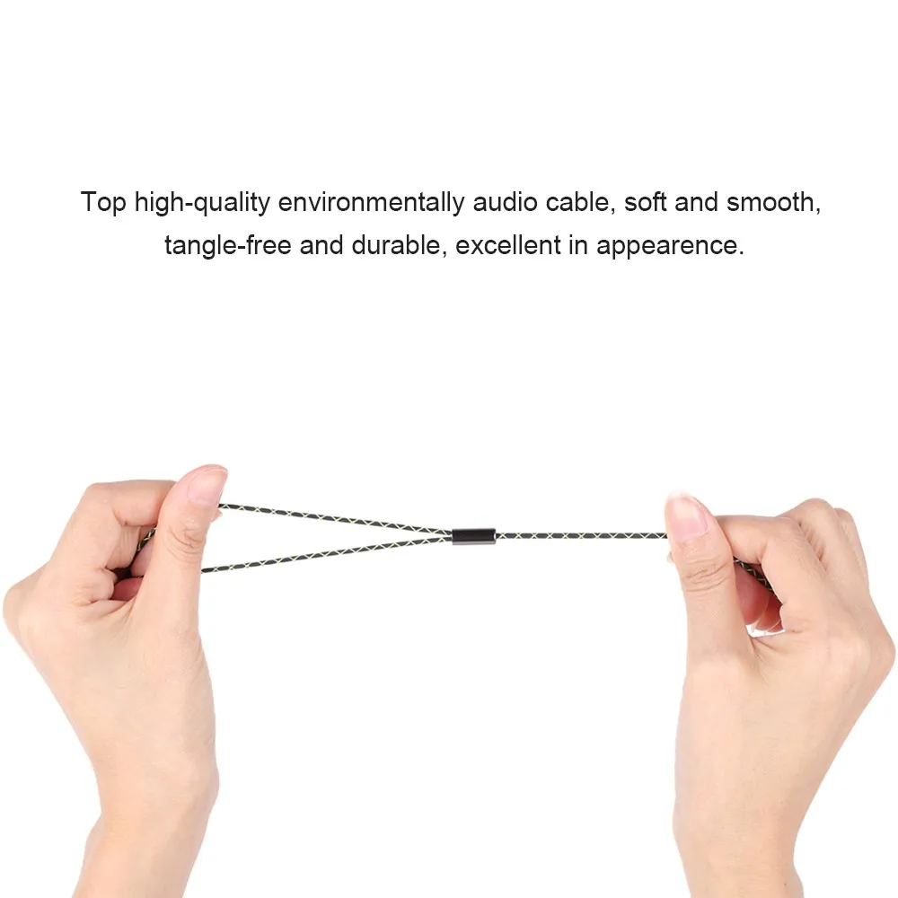 3 5 мм проводной кабель для наушников съемный сменный шнур в линии управления