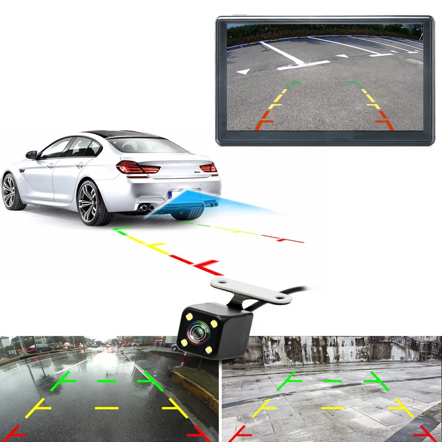 Anfilite 7 дюймов Android Gps навигация 800*480 512 M/16 GB навигатор с Wifi Fm AVIN автомобильный туристический автомобильный навигатор