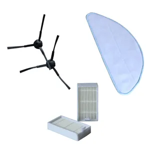 Аксессуары для робота-пылесоса ilife V3s V3 + V5 (CW310) V5s PRO, боковая щетка, HEPA фильтр, салфетка для мытья Запчасти для роботизированного пылесоса