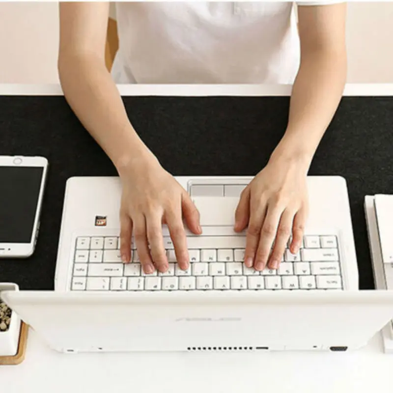 

Desk Organizer Computer Desk Mat Non-slip Wool Felt Laptop Cushion Desk Mat Modern Table Keyboard Mouse Pad Office Accessories