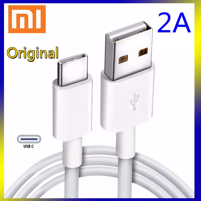 Оригинальный кабель для быстрой зарядки Xiaomi Mi 9 2 А USB Type-C Redmi Note 8 7 K20 K30 Pro 9T CC9 A1 A2 |