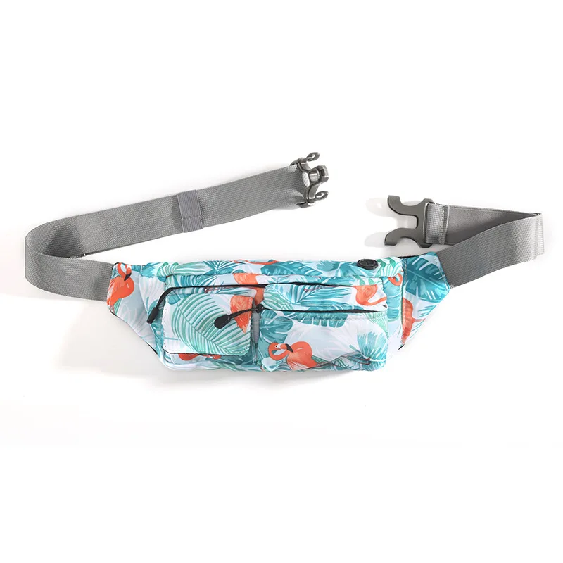 

2020 fashion sports waist bag neutral waterproof diagonal bag outdoor camouflage chest bag multi-function mobile phone bag