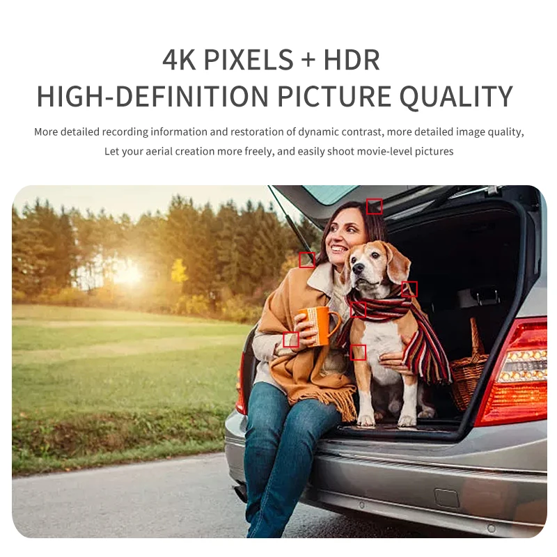 2021 New GD93 Mini Drone Profesional 4K 1080P HD Double Camera GPS WiFi Fpv Drones Altitude Hold Black Foldable Quadcopter Toys