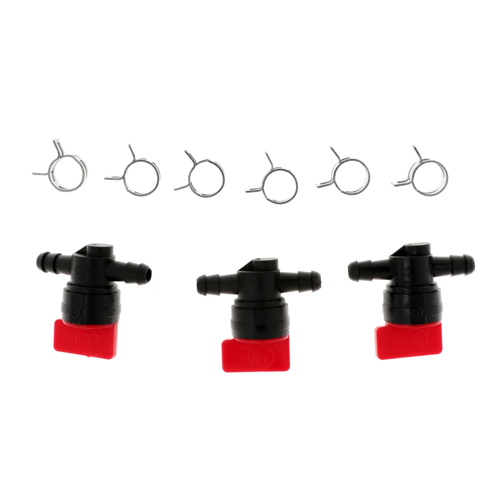 3x 1/4 &quotIn-Line прямо на газовом топливе запорный/Отсечной клапан спускной в