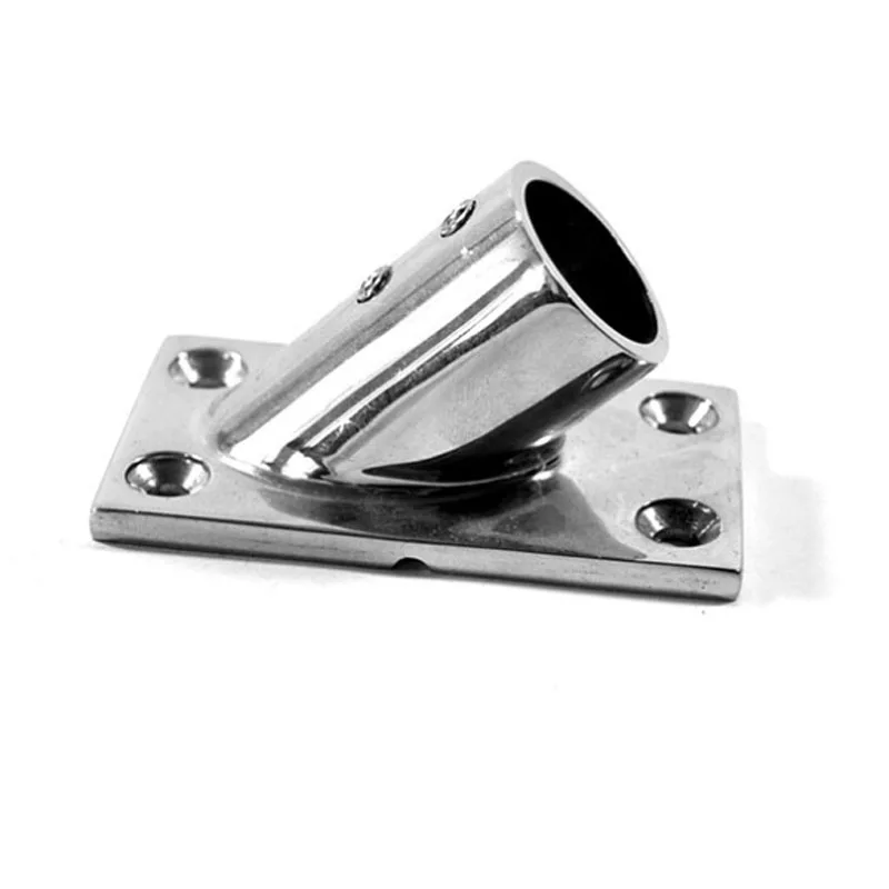 

Морское оборудование из нержавеющей стали, подседельная труба 316, 60 градусов, квадратное дно 22 мм 25 мм