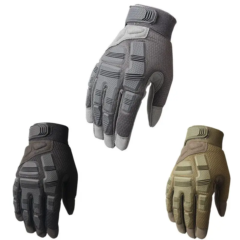 

Army Military Combat Paintball Airsoft Tactical Full Finger Bicycle Camouflage Gloves Men Sports Climbing Hunting Gloves