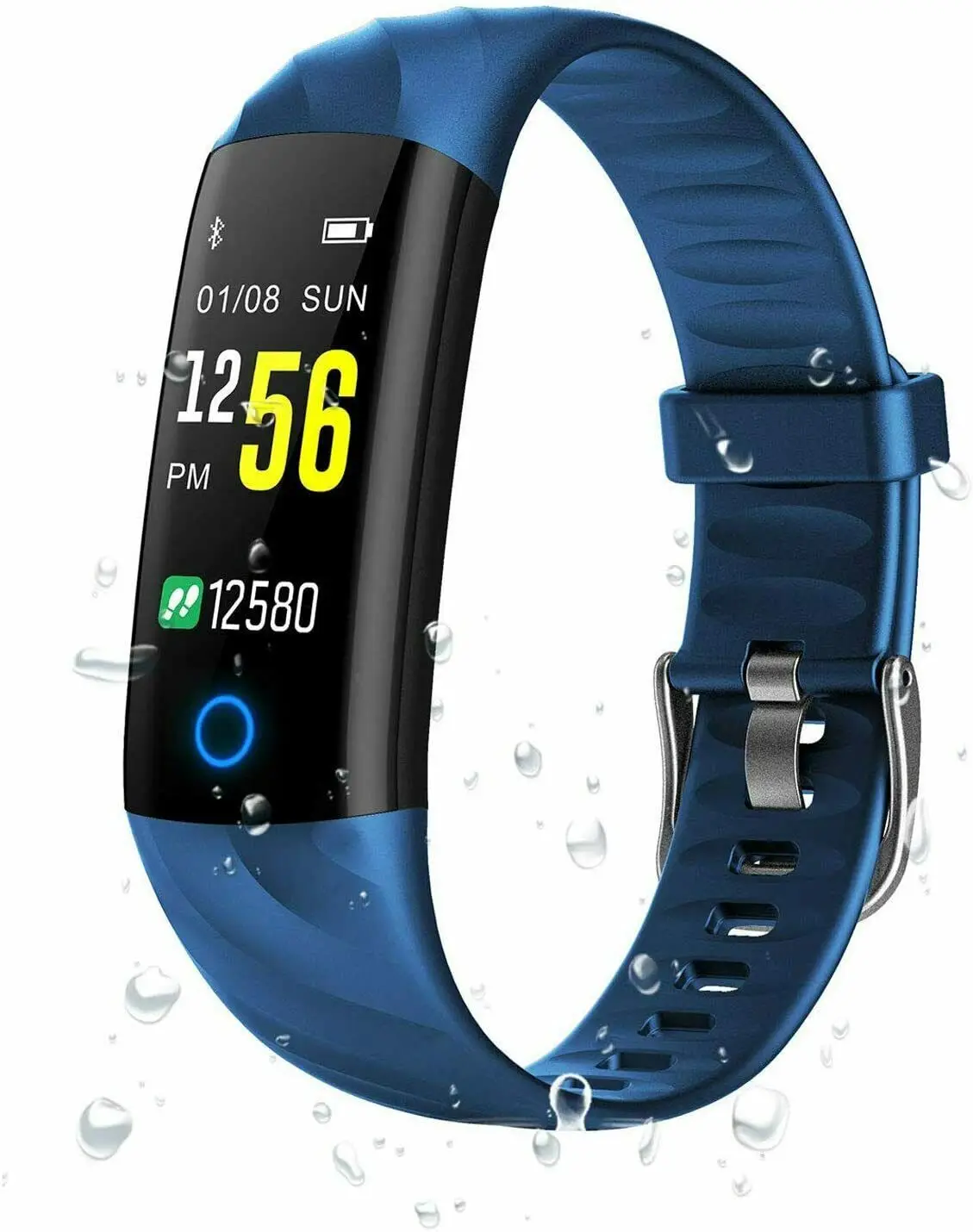 

HitTopss Fitness Tracker Watch Smart Bracelet IP68 Waterproof Swim Watch Activit