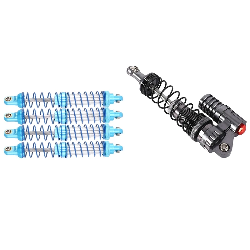 

2set 1:10 Rc Crawler Hydraulic Shock Absorber Alloy Rc Shock Damper for 1/10 Axial Scx10 90022 90028 90021 Rc4Wd D90