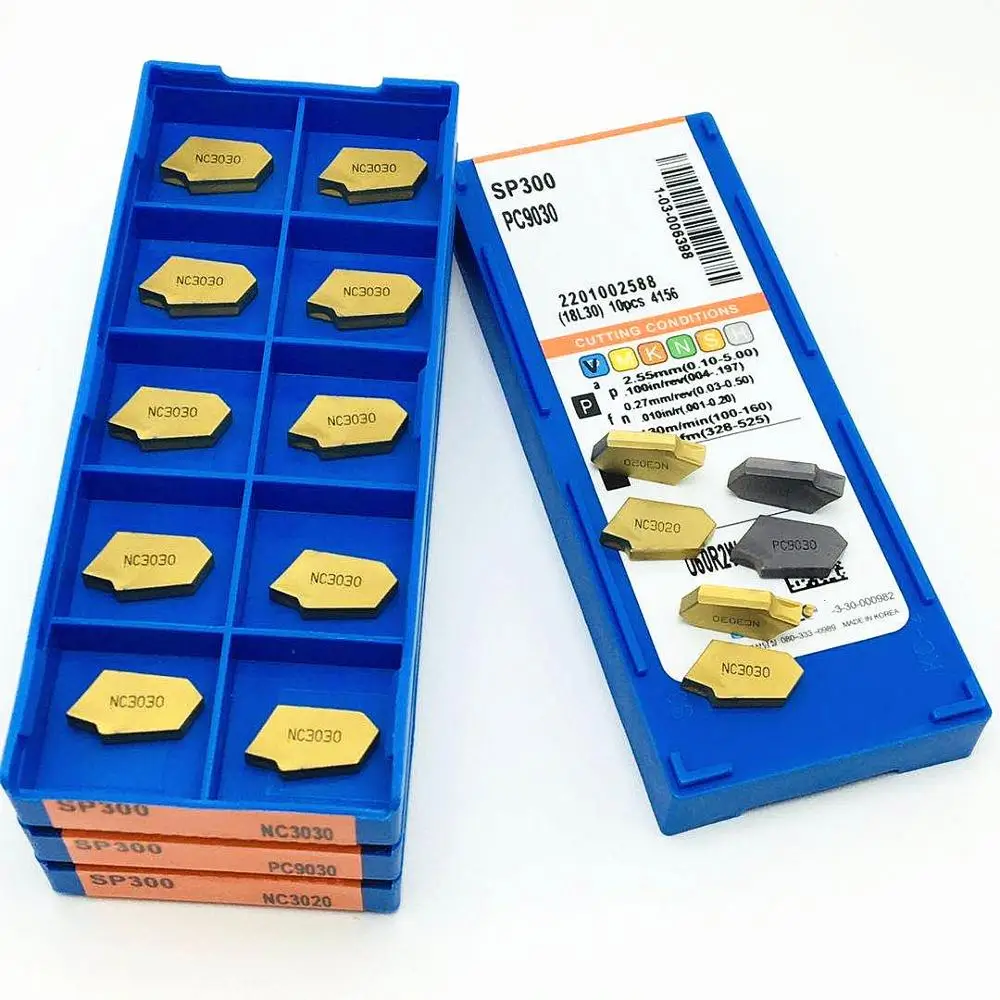 High quality SP200 SP300 SP400 carbide grooving insert milling tool CNC lathe turning | Инструменты