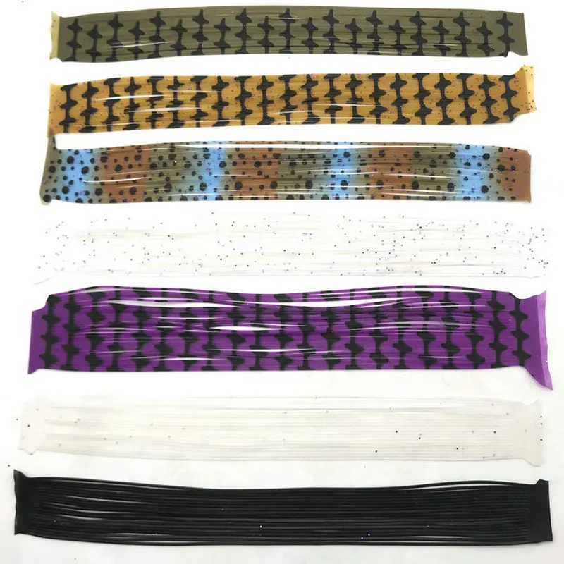 Рыболовная приманка материал DIY силиконовая юбка снасть Спиннер резиновая