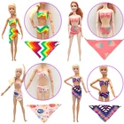 Новые Купальники для кукол Барби, модные куклы бикини, одежда, игрушки для девочек, аксессуары для кукол, горячие игрушки для детей, летняя игрушка, подарок