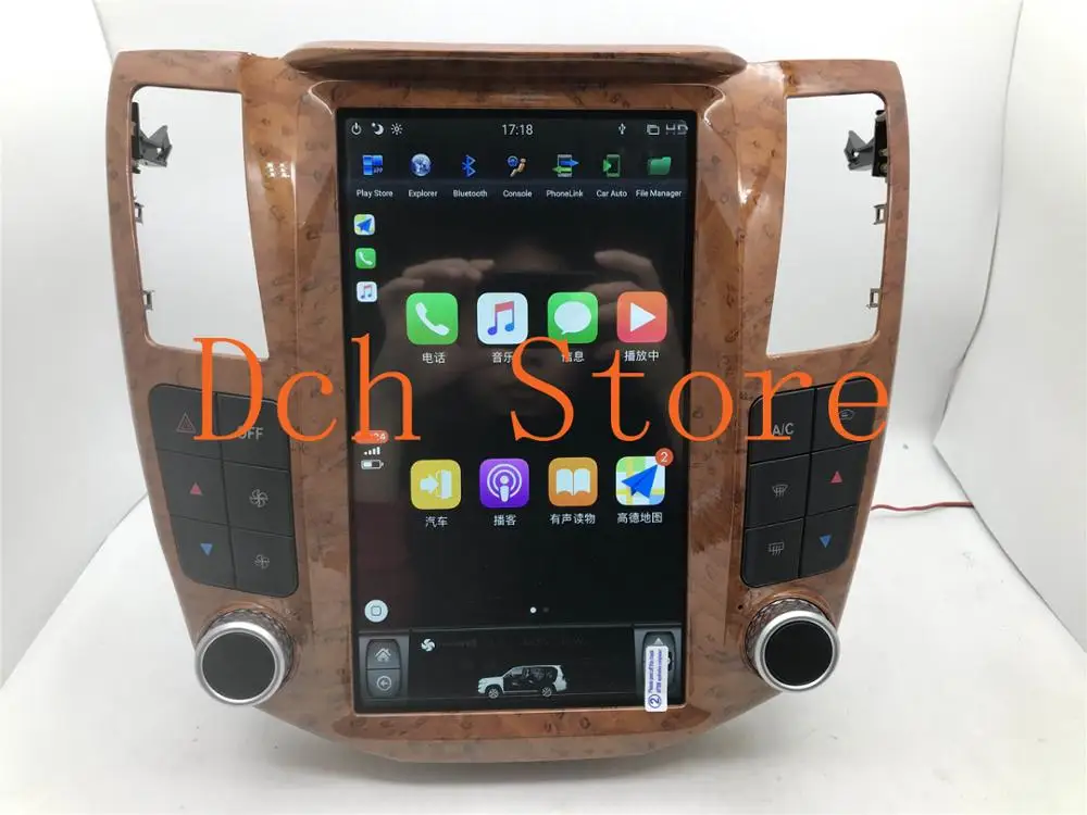 11 8 ''tesla style Android 9 0 автомобильный DVD плеер GPS для Lexus RX RX300 RX350 RX400 2004 2007 навигация