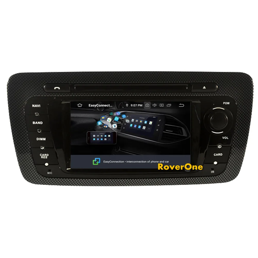 RoverOne Android 9,0 Восьмиядерный автомобильный Радио DVD gps для сиденья Ibiza сенсорный экран мультимедийный плеер головное устройство Bluetooth HD камера