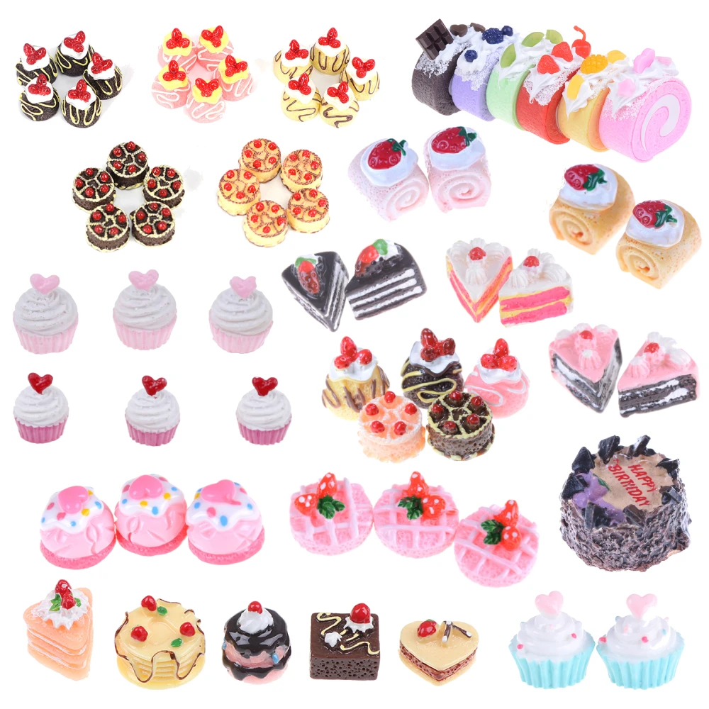 Новый имитирующий поддельный хлебный торт недорогой десерт поддельная еда