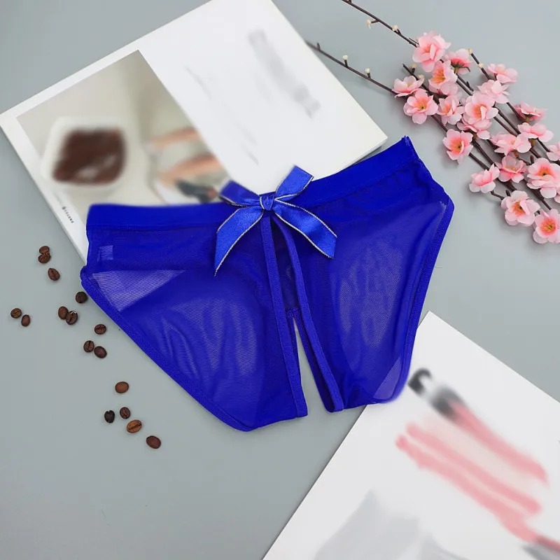 Сексуальные женские кружевные открытые трусики сексуальные прозрачные трусы с