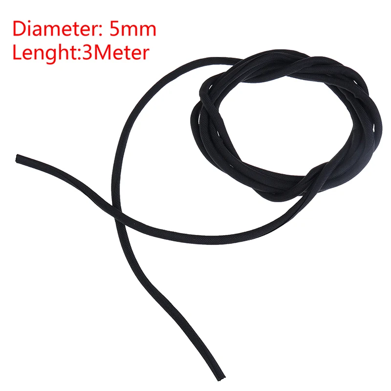5 мм * 300 см нейлоновая обмотка плетеный кабель рукав износостойкая защита провод