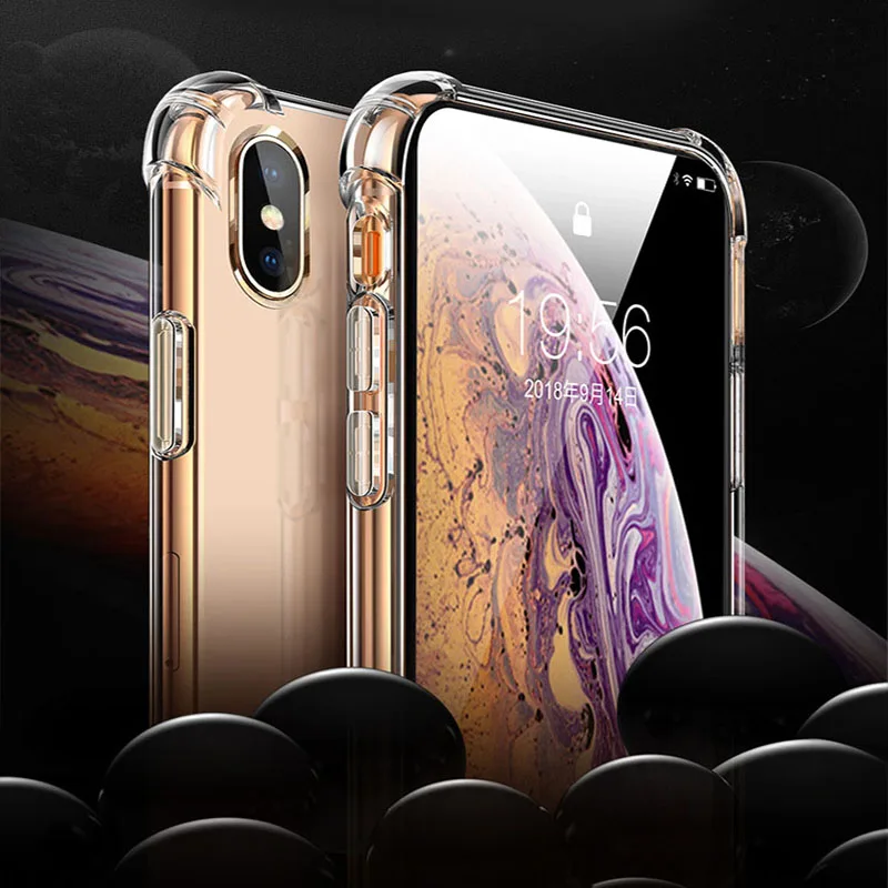 4 Casbag Прозрачный чехол для мобильного телефона Apple Iphone 7 8 с верхней частью в виде