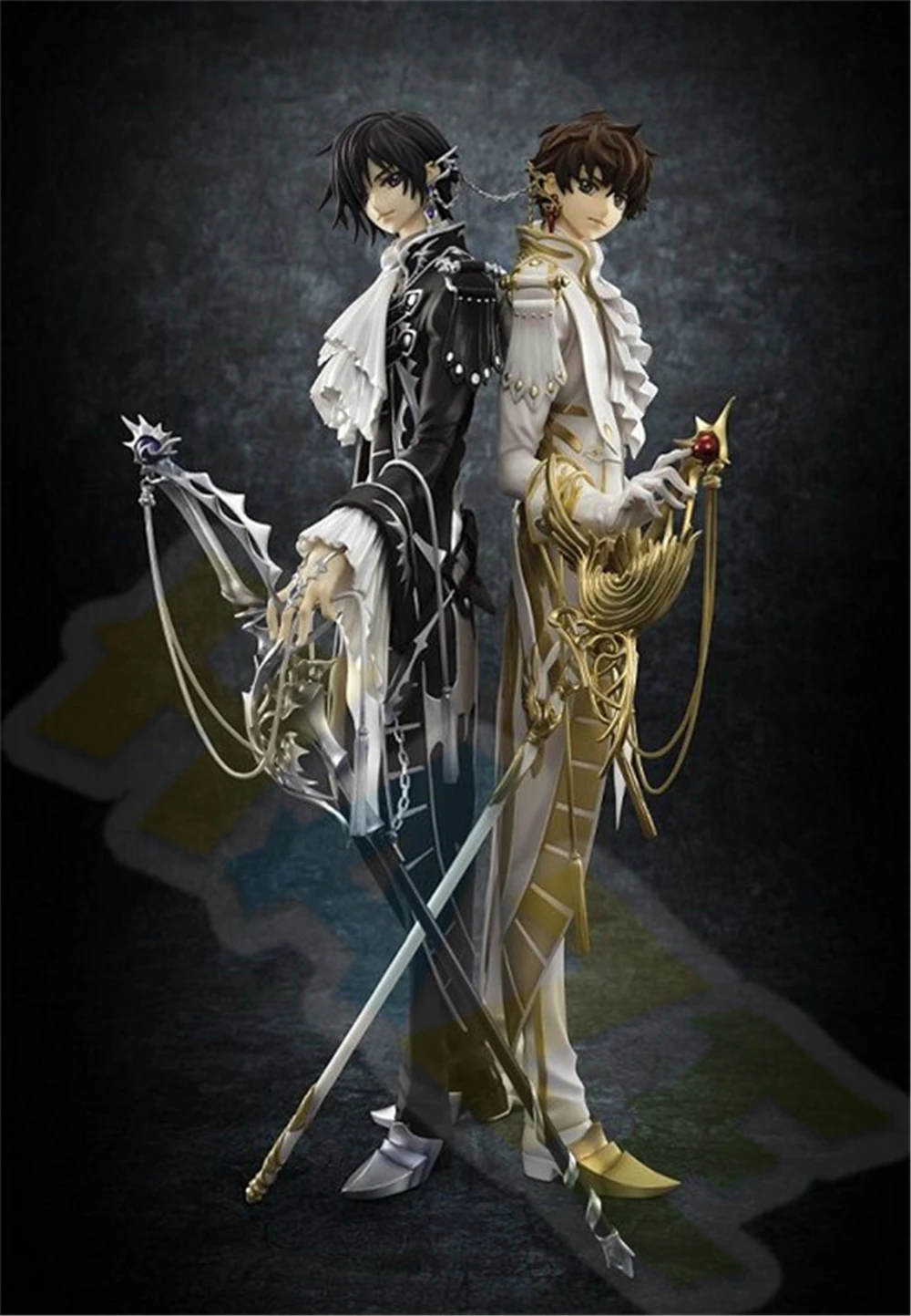 Код Geass R2 зажим работает Letouch &amp Suzaku ПВХ фигурка Модель игрушка набор 24 см | Игрушки