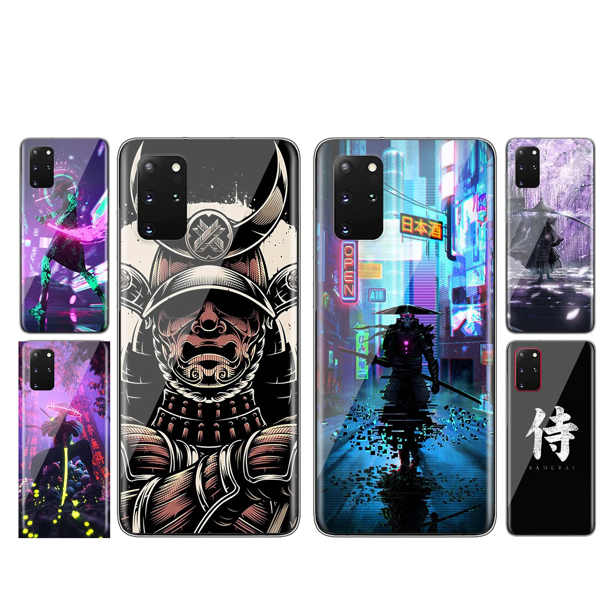 

Japanese Samurai Art For Samsung Galaxy S21 S20 FE Ultra Lite S10 5G S10E S9 S8 S7 S6 Edge Plus TPU Transparent Phone Case