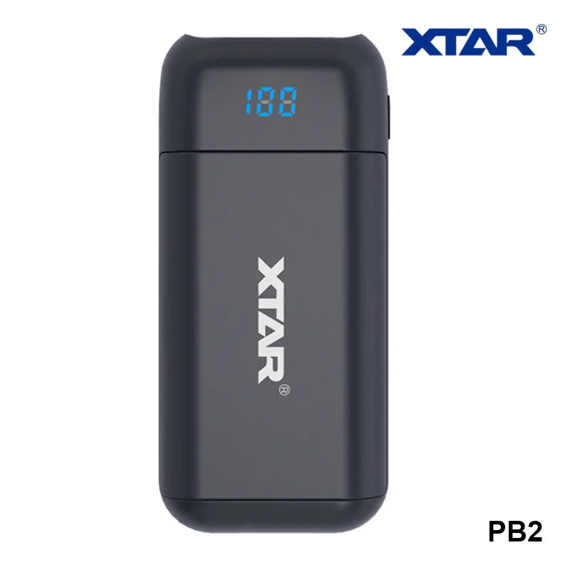 Xtar PB2 PB2S QC3.0 Type C USB портативное зарядное устройство 20700 18700 21700 18650 батарея ЖК