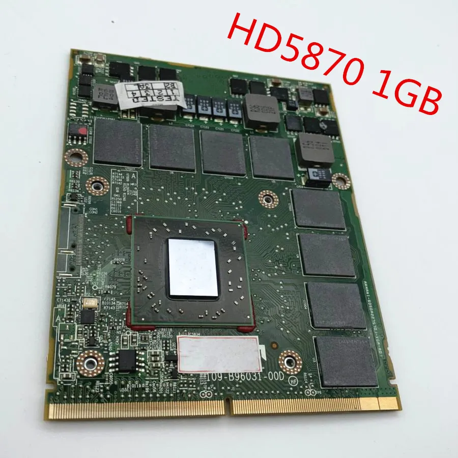 HD5870 HD 5870M 1 ГБ DDR5 DX 11 109-B96031-00D VGA-карта для HP EliteBook 8740 Вт 8760 Вт 8540 Вт 8560 Вт