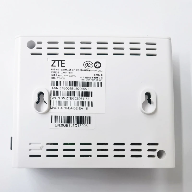 Новинка для F601 APC ONT ONU GPON FTTH терминальный модем EchoLife 1GE интерфейс маршрутизатора