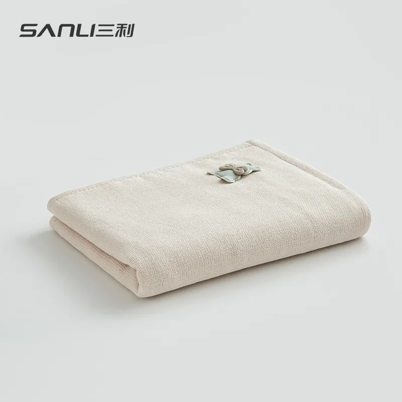 

Children's Cotton Towel New Gauze Embroidered Patch Children's Face Towel Cotton Cartoon Child's Towel