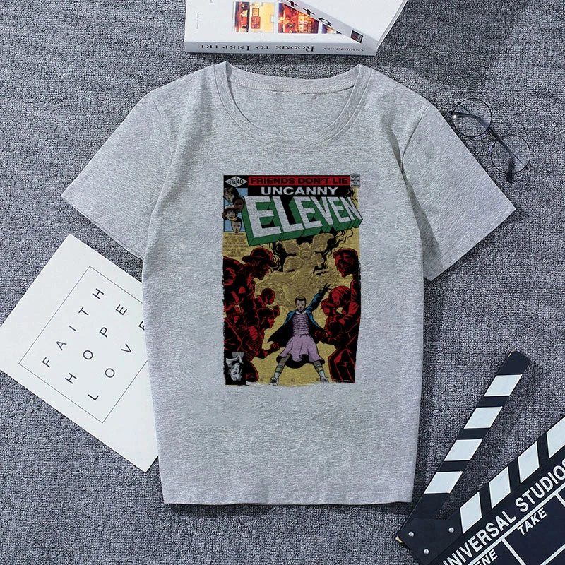 793275 Повседневная футболка с коротким рукавом мужская серая хлопковая крутая