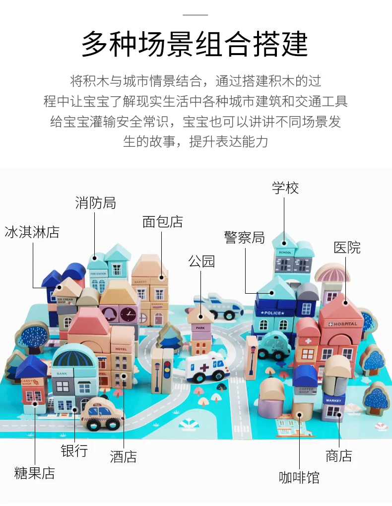 

Children Building Blocks Assembling Toy Intelligence 3-6 Years Old Baby Building Blocks Education Boys Girls Juguetes Toy BC50JM