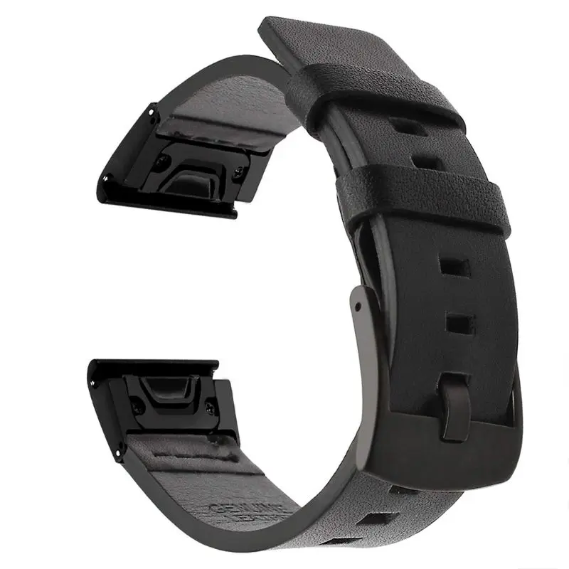 

Genuine Leather Watch Strap Quick Release Wristband for Garmin Fenix 6/6X/6S Kit